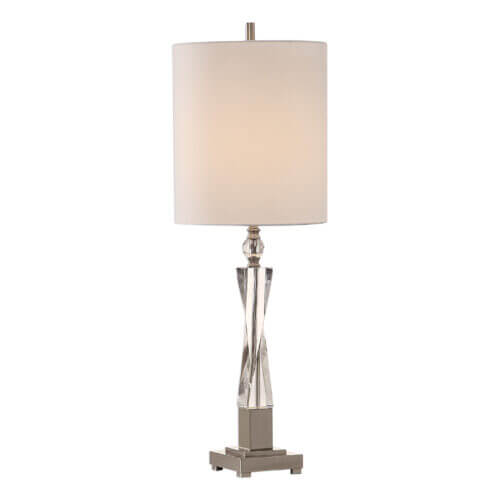 Uttermost Twyla Twisted Crystal Lamp 29620-1