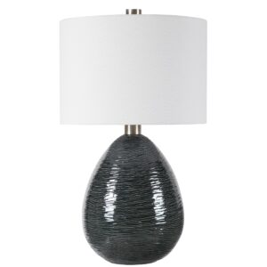 Uttermost Arikara Dark Teal Table Lamp 28272-1