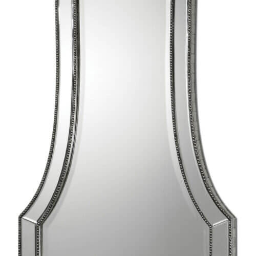 Uttermost Cattaneo Silver Beaded Mirror 08077 Montreal
