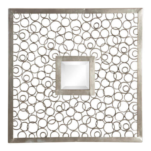 Uttermost Colusa Squares Silver Mirror Set/2 07622 Quebec City
