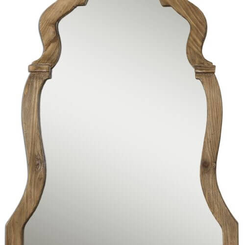 Uttermost Agustin Light Walnut Mirror 07632 Kleinburg