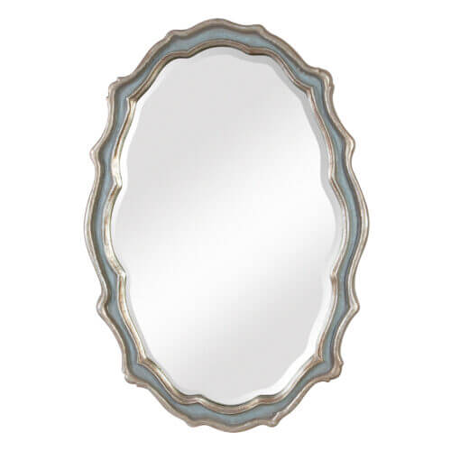 Uttermost Dorgali Slate Blue Mirror 12832 fredericton