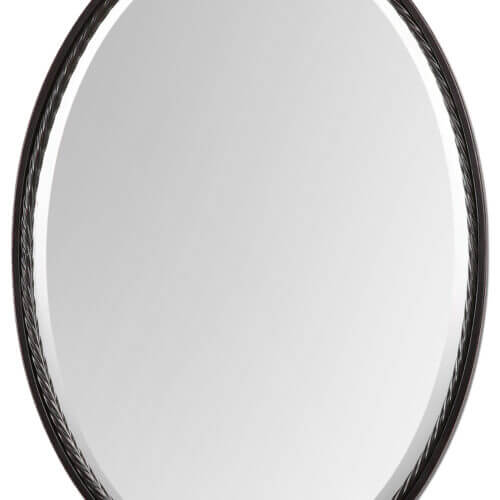 Uttermost Casalina Oil Rubbed Bronze Oval Mirror 01116