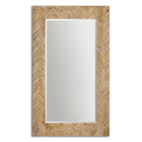 Uttermost Demetria Oversized Wooden Mirror 07068 Fredericton