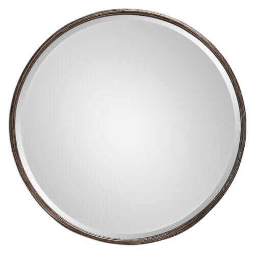 Uttermost Nova Round Metal Mirror 09034 Winnipeg