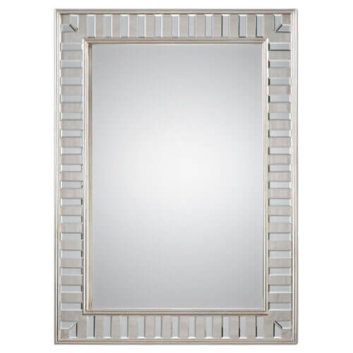 Uttermost Lanester Silver Leaf Mirror 09046 Edmonton
