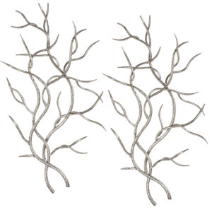 Uttermost Silver Branches Wall Art S/2 04053 Oakville
