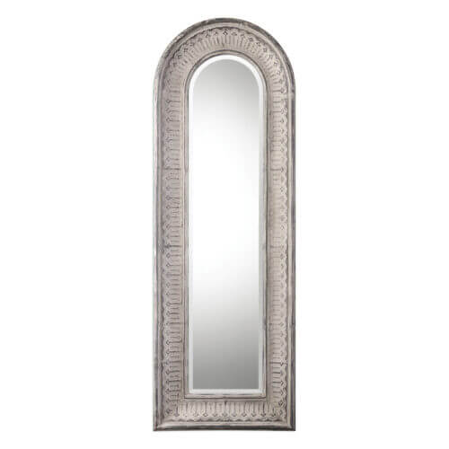 Uttermost Argenton Aged Gray Arch Mirror 09118 Toronto