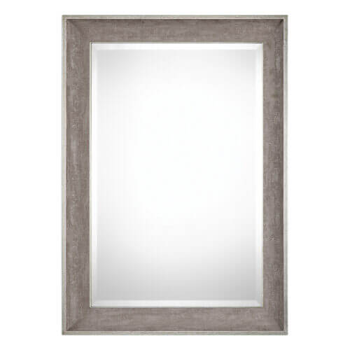 Uttermost Corrado Textured Gray Mirror 09257 Edmonton