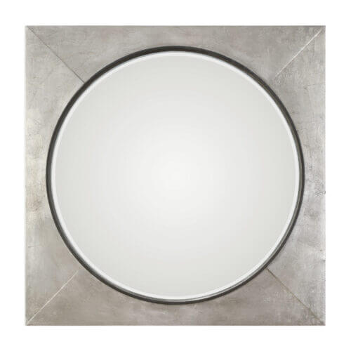 Uttermost Solomon Metallic Silver Mirror 09316 Guelph