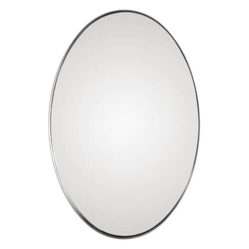 Uttermost Pursley Brushed Nickel Oval Mirror 09354 Ottawa