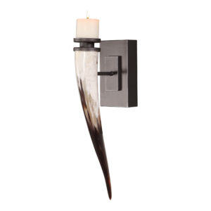Uttermost Romany Horn Candle Sconce 04172 Edmonton