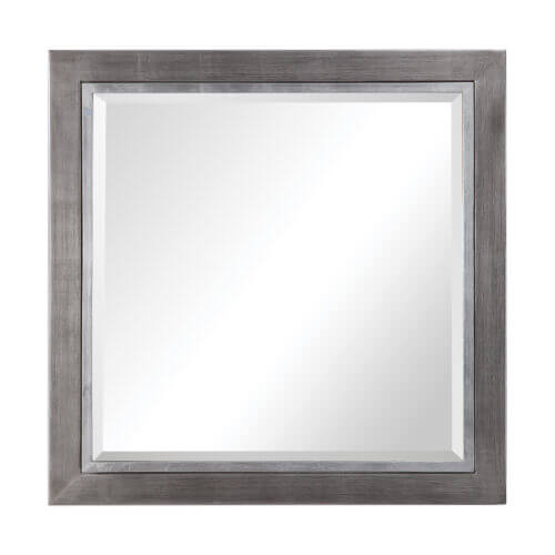 Uttermost Moore Silver Square Mirror 09472 Fredericton