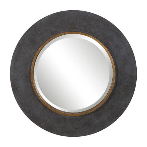 Uttermost Saul Round Mirror 09491 Kleinburg