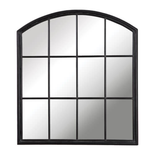 Uttermost Lyda Aged Black Arch Mirror 09484 Montreal