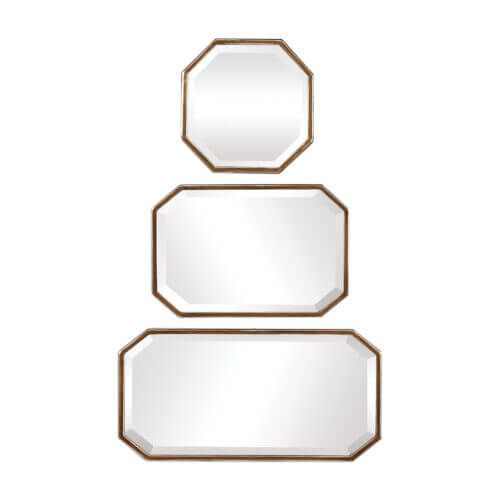 Uttermost Trois Gold Mirrors, S/3 09541 Halifax