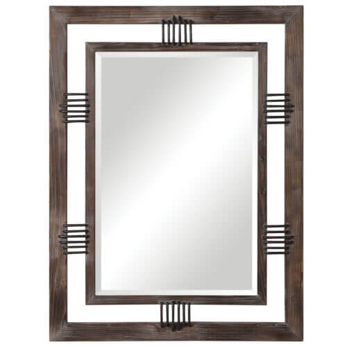 Uttermost Ebbe Rustic Farmhouse Mirror 09555 Toronto