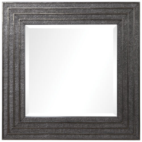 Uttermost Sondra Silver Square Mirror 09563 Guelph