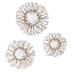 Uttermost Elin Mirrored Wall Decor Set/3 04204 Huntsville