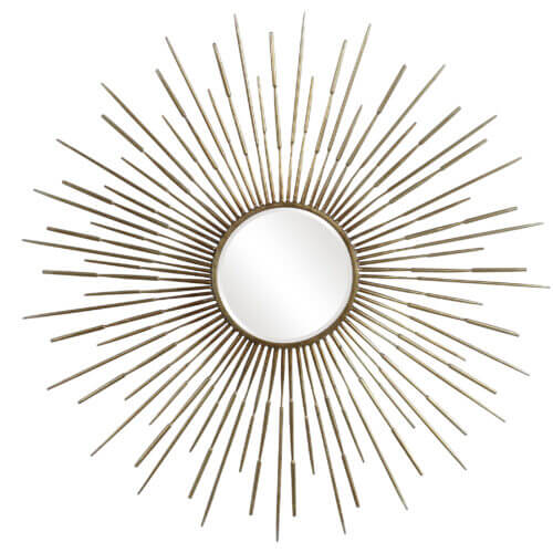 Uttermost Golden Rays Starburst Mirror 09602 montreal