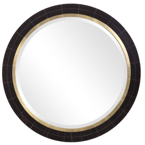 Uttermost Nayla Tiled Round Mirror 09633 burlington