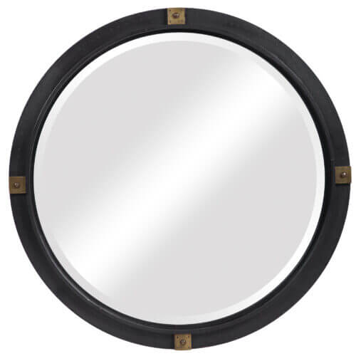 Uttermost Tull Industrial Round Mirror 09635 caledon