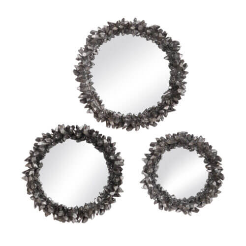 Uttermost Galena Round Mirrors S/3 09636 Vaughan