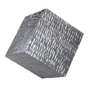 Uttermost Jessamine Silver Wall Cube 04237 Barrie