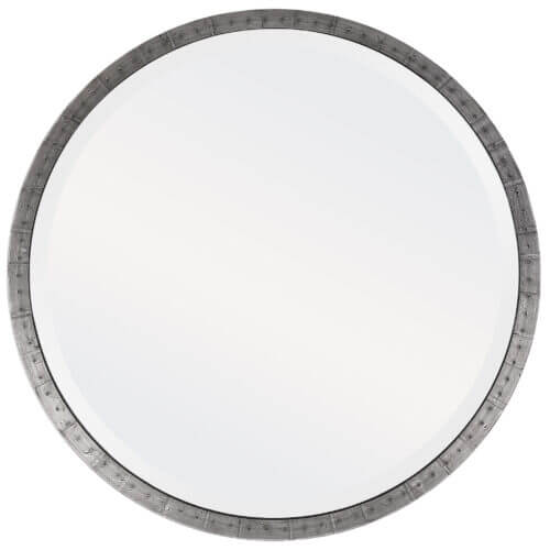 Uttermost Bartow Industrial Round Mirror 09645 kleinburg