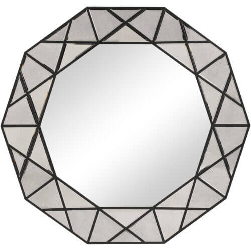 Uttermost Manarola Decagon Shaped Mirror 09672 toronto