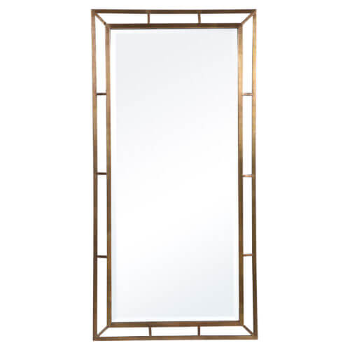 Uttermost Farrow Copper Industrial Mirror 09675 regina