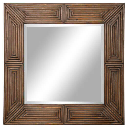 Uttermost Traveler Geometric Square Mirror 09682 mississauga