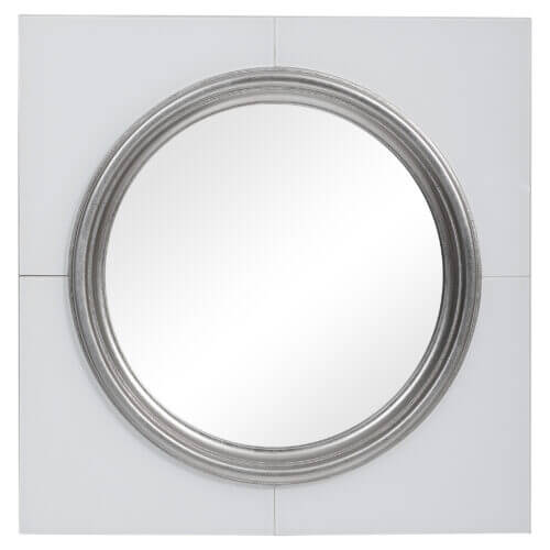 Uttermost Gouveia White Square Mirror 09681 ottawa