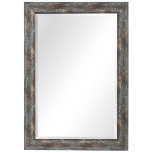 Uttermost Owenby Rustic Silver & Bronze Mirror 09724 caledon