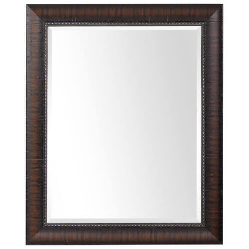 Uttermost Wythe Burnished Wood Mirror 09726 oakville