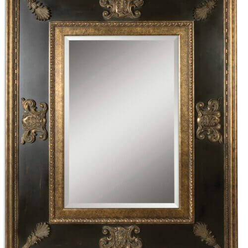 Uttermost Cadence Antique Gold Mirror 11173 B regina