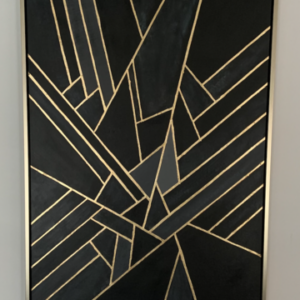 TIJORIS HOME Deco Noir Wall Art 2020-103 SASKATOON