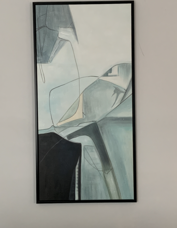 TIJORIS HOME Iceberg Glass Wall Art 2020-108 FREDERICTON