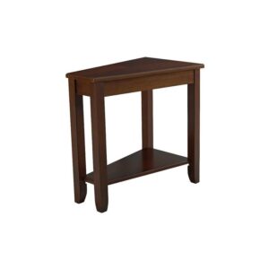 HAMMARY WEDGE CHAIRSIDE TABLE-CHERRY T00221-00 Edmonton