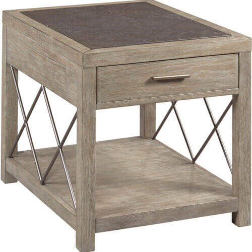 HAMMARY RECTANGULAR DRAWER END TABLE 042916 Halifax