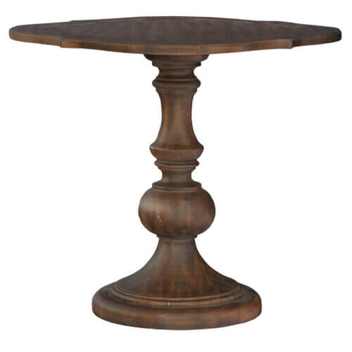 Hekman 16104 ROUND PEDESTAL LAMP TABLE kingston