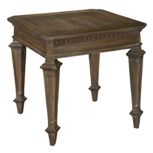 Hekman 19205 SQUARE LAMP TABLE TC