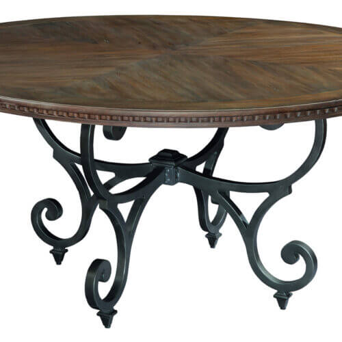 Hekman 19221 ROUND DINING TABLE woodbridge