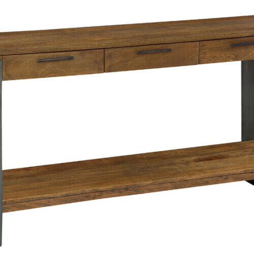 Hekman 23709 IRON STRAPPING SOFA TABLE caledon