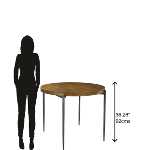 Hekman 23728 PUB TABLE/FORGED LEGS huntsville