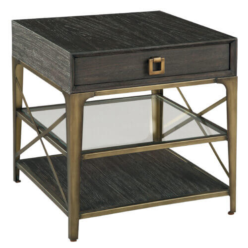 Hekman 23803 LAMP TABLE WITH DRAWER waterloo