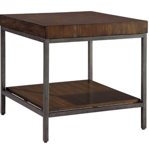 Hekman 24303 PLANKED TOP END TABLE woodbridge