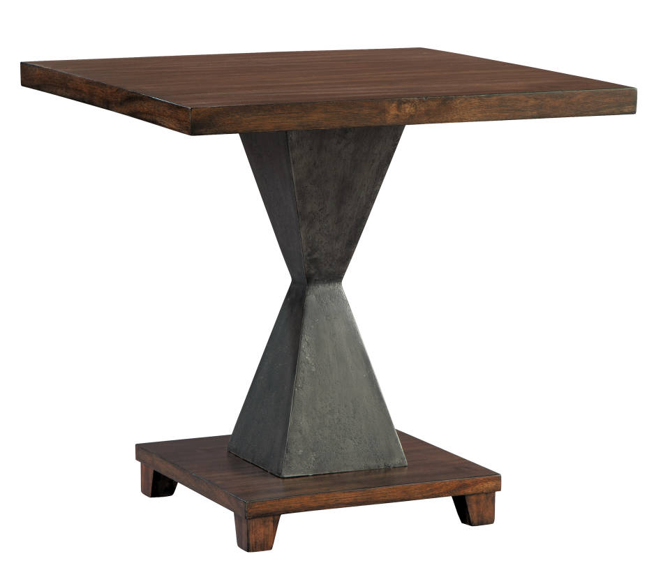 Hekman 24308 METAL PEDESTAL LAMP TABLE quebec city