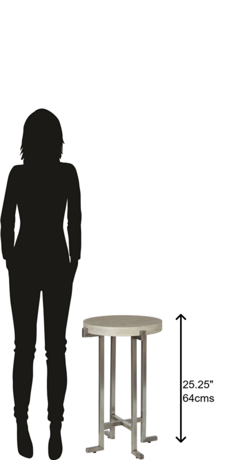Hekman 24405 CHAIR SIDE TABLE LH