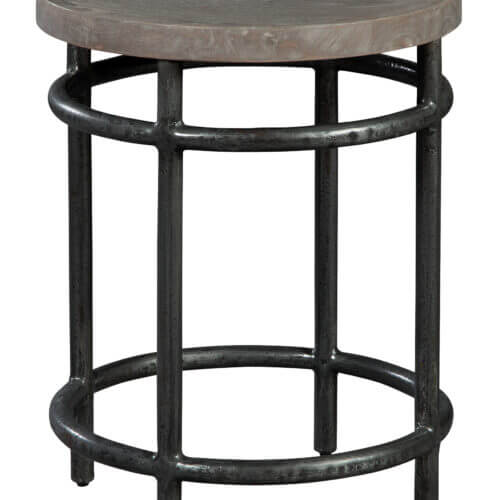 Hekman 24529 ROUND PUB STOOL newmarket